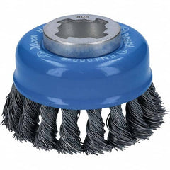 Bosch - 3" Diam 0.012" X-LOCK Carbon Steel Fill Cup Brush - Strong Tooling