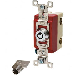 Bryant Electric - Key Switches Switch Type: 4 Tumbler Switch Sequence: On-Off - Strong Tooling