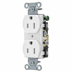 Bryant Electric - Straight Blade Receptacles Receptacle Type: Duplex Receptacle Grade: Commercial - Strong Tooling