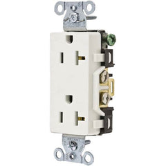 Bryant Electric - Straight Blade Receptacles Receptacle Type: Duplex Receptacle Grade: Commercial - Strong Tooling