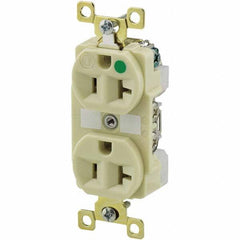 Bryant Electric - Straight Blade Receptacles Receptacle Type: Duplex Receptacle Grade: Hospital - Strong Tooling