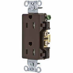 Bryant Electric - Straight Blade Receptacles Receptacle Type: Duplex Receptacle Grade: Commercial - Strong Tooling