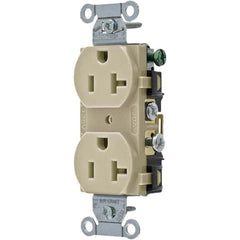 Bryant Electric - Straight Blade Receptacles Receptacle Type: Duplex Receptacle Grade: Commercial - Strong Tooling