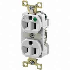 Bryant Electric - Straight Blade Receptacles Receptacle Type: Duplex Receptacle Grade: Hospital - Strong Tooling