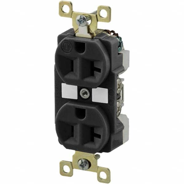 Bryant Electric - Straight Blade Receptacles Receptacle Type: Duplex Receptacle Grade: Industrial - Strong Tooling