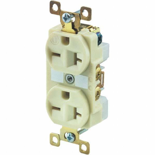 Bryant Electric - Straight Blade Receptacles Receptacle Type: Duplex Receptacle Grade: Industrial - Strong Tooling