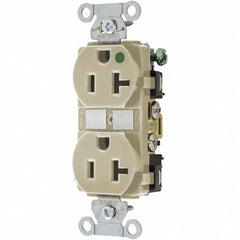 Bryant Electric - Straight Blade Receptacles Receptacle Type: Duplex Receptacle Grade: Hospital - Strong Tooling