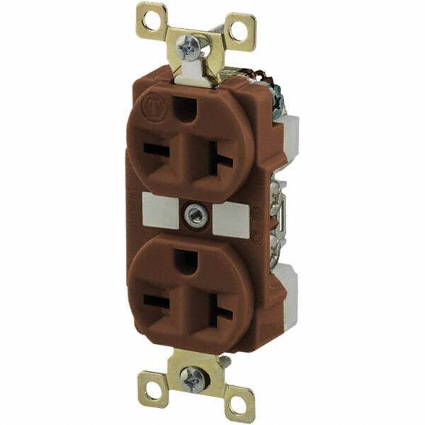 Bryant Electric - Straight Blade Receptacles Receptacle Type: Duplex Receptacle Grade: Industrial - Strong Tooling