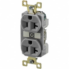 Bryant Electric - Straight Blade Receptacles Receptacle Type: Duplex Receptacle Grade: Industrial - Strong Tooling