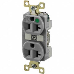 Bryant Electric - Straight Blade Receptacles Receptacle Type: Duplex Receptacle Grade: Hospital - Strong Tooling