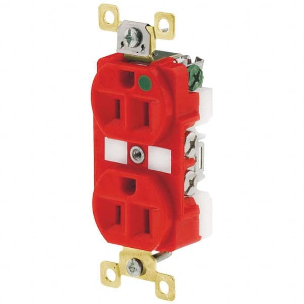 Bryant Electric - Straight Blade Receptacles Receptacle Type: Duplex Receptacle Grade: Hospital - Strong Tooling