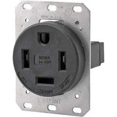 Bryant Electric - Straight Blade Receptacles Receptacle Type: Single Receptacle Grade: Industrial - Strong Tooling