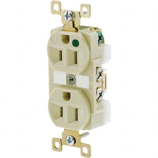 Bryant Electric - Straight Blade Receptacles Receptacle Type: Duplex Receptacle Grade: Hospital - Strong Tooling