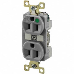 Bryant Electric - Straight Blade Receptacles Receptacle Type: Duplex Receptacle Grade: Hospital - Strong Tooling