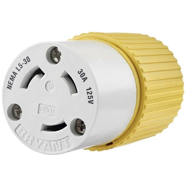 Bryant Electric - Twist Lock Plugs & Connectors Connector Type: Connector Grade: Industrial - Strong Tooling