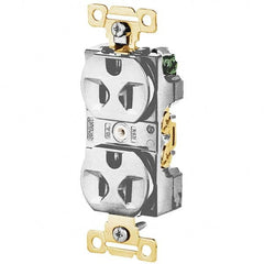 Bryant Electric - Straight Blade Receptacles Receptacle Type: Duplex Receptacle Grade: Industrial - Strong Tooling