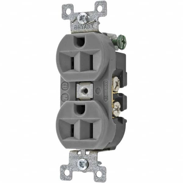 Bryant Electric - Straight Blade Receptacles Receptacle Type: Duplex Receptacle Grade: Specification - Strong Tooling