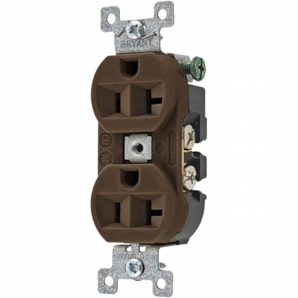 Bryant Electric - Straight Blade Receptacles Receptacle Type: Duplex Receptacle Grade: Specification - Strong Tooling