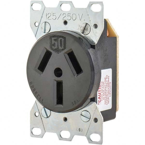 Bryant Electric - Straight Blade Receptacles Receptacle Type: Single Receptacle Grade: Industrial - Strong Tooling