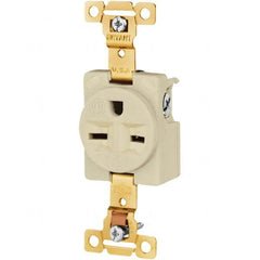 Bryant Electric - Straight Blade Receptacles Receptacle Type: Single Receptacle Grade: Industrial - Strong Tooling