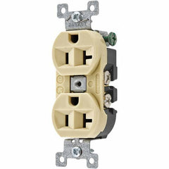 Bryant Electric - Straight Blade Receptacles Receptacle Type: Duplex Receptacle Grade: Specification - Strong Tooling