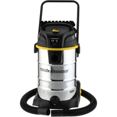 Wet/Dry Vacuum: Electric, 12 gal, 10 A Stainless Steel Tank, Cord Included