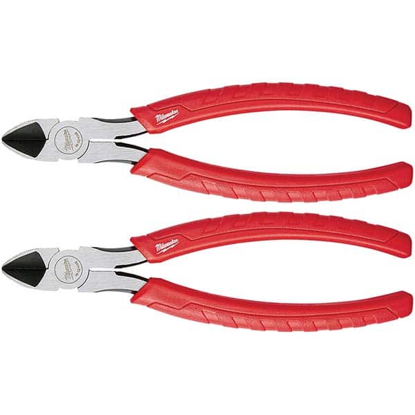 Milwaukee Tool - Cutting Pliers Type: Diagonal Cutter Insulated: NonInsulated - Strong Tooling