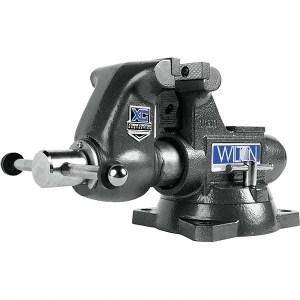 Wilton - Bench & Pipe Combination Vises Jaw Width (Inch): 4-1/2 Jaw Opening Capacity (Inch): 3-1/2 - Strong Tooling