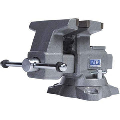 Wilton - Bench & Pipe Combination Vises Jaw Width (Inch): 6-1/2 Jaw Opening Capacity (Inch): 7-1/4 (Regular); 12-3/4 (Reversed) - Strong Tooling