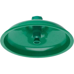 Haws - 11" Long x 11" Wide x 4" High, Plastic Plumbed Wash Station Showerhead - Green Matting - Strong Tooling