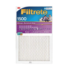 Pleated Air Filter: 20 x 30 x 1″, MERV 12, 90% Efficiency Polypropylene