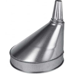 Funnel King - Oil Funnels & Can Oiler Accessories Type: Funnel Material: Galvanized Steel - Strong Tooling