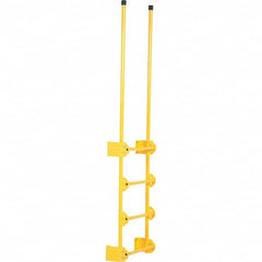 Vestil - 89-1/2" High 300 Lb Capacity 4 Step Fixed Ladder - Strong Tooling