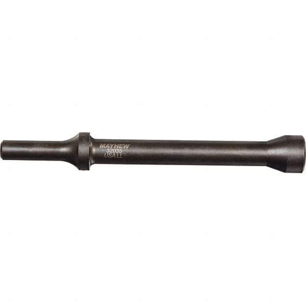 Mayhew - 3/4" Head Width, 6" OAL, Rivet Cutter Chisel - Round Drive, Round Shank, Steel - Strong Tooling