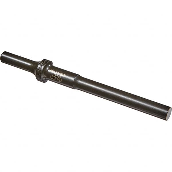 Mayhew - 1/2" Head Width, 6" OAL, Roll Pin Punch - Round Drive, Round Shank, Steel - Strong Tooling