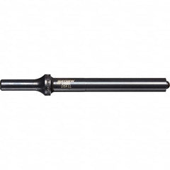 Mayhew - 1/2" Head Width, 6" OAL, Roll Pin Punch - Round Drive, Round Shank, Steel - Strong Tooling