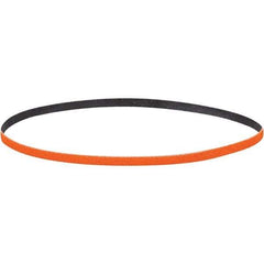 Dynabrade - 1/4" Wide x 24" OAL, 60 Grit, Ceramic Abrasive Belt - Ceramic, Coated, Y Weighted Cloth Backing, Wet/Dry - Strong Tooling