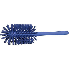 Vikan - 3-1/2" Diam Polyester Bottle Brush - 16-7/8" OAL, 6-1/4" Head Length, Polypropylene Handle - Strong Tooling