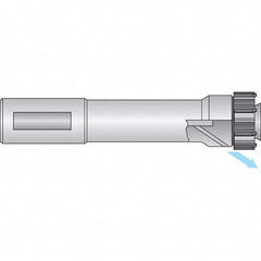 Allied Machine and Engineering - Axial Clamp Straight Shank Modular Reamer Body - Strong Tooling