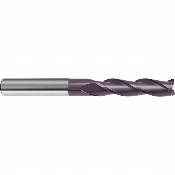 Guhring - 5/8", 2-1/4" LOC, 5/8" Shank Diam, 5" OAL, 3 Flute Solid Carbide Square End Mill - Strong Tooling