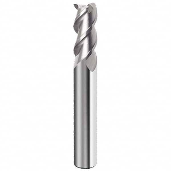 Guhring - 7/16", 1" LOC, 7/16" Shank Diam, 2-3/4" OAL, 3 Flute Solid Carbide Square End Mill - Strong Tooling