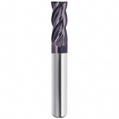 Guhring - 5/16", 13/16" LOC, 5/16" Shank Diam, 2-1/2" OAL, 4 Flute Solid Carbide Square End Mill - Strong Tooling