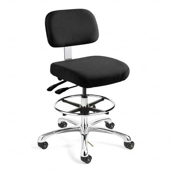 Bevco - 22-1/2 to 32-1/2" High ESD Swivel Chair - Strong Tooling