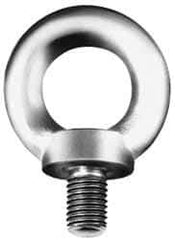 Value Collection - Steel, M36x4.00 Thread, Fixed Lifting Eye Bolt - Fully Threaded, 54mm Shank, 54mm Thread Length, Shoulder - Strong Tooling