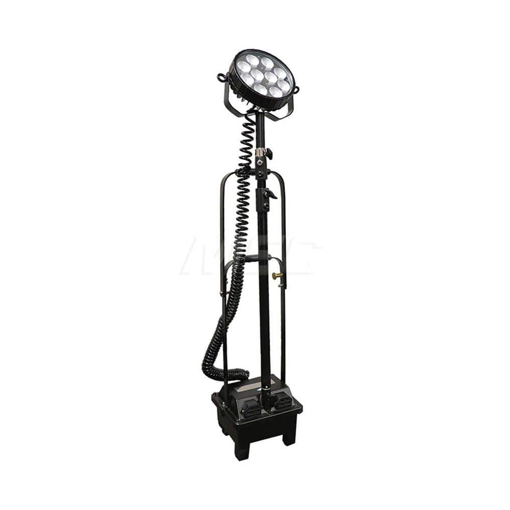 Portable Work Lights; Portable Type: Cart; Lamp Type: LED; Power Type: Battery; Wattage: 30