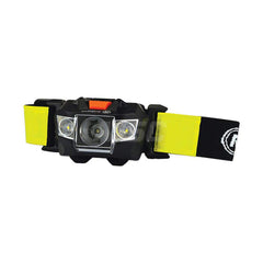 Flashlights; Bulb Type: LED; Type: Headlamp; Maximum Light Output (Lumens): 150; Body Type: Plastic; Battery Size: AAA; Body Color: Black; Rechargeable: No; Complete Light Output (Lumens): 150 (High)