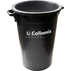 Buckets & Pails; Capacity: 17.00 gal; Bucket Material: Plastic; Style: Pail; Shape: Round; Color: Black; Overall Height (Decimal Inch): 24.0000; Overall Height (Inch): 24; Handle Included: Yes