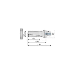 Indexable Insert Drills; Drill Style: KUBQ; Drill Diameter (Decimal Inch): 2.2047; Drill Diameter (mm): 56.00; Maximum Drill Depth (mm): 112.00; Shank Type: Modular Connection; Shank Diameter (mm): 46.00; Drill Diameter Range (Decimal Inch): 2.0000 to 3.0