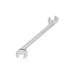 Open End Wrench: Angled & Open End Head, 1/2″ Chrome Moly Finish