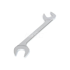 Open End Wrench: Angled & Open End Head, 1-5/8″ Chrome Moly Finish